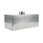 Coifa caixote galvanizada